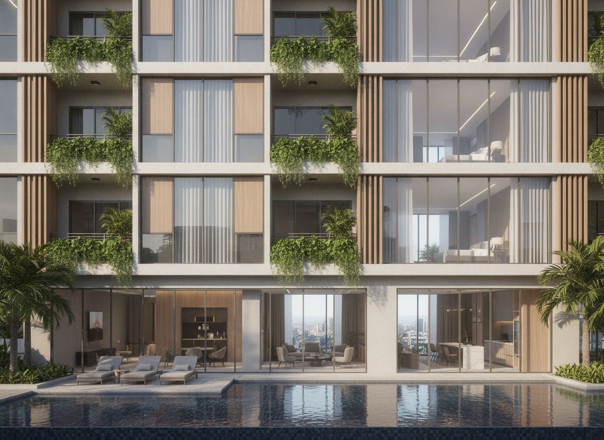 Enlace Suites II floor plan and site layout